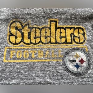 BRAND NEW WITH TAGS! NFL Steelers Distressed Shirt.